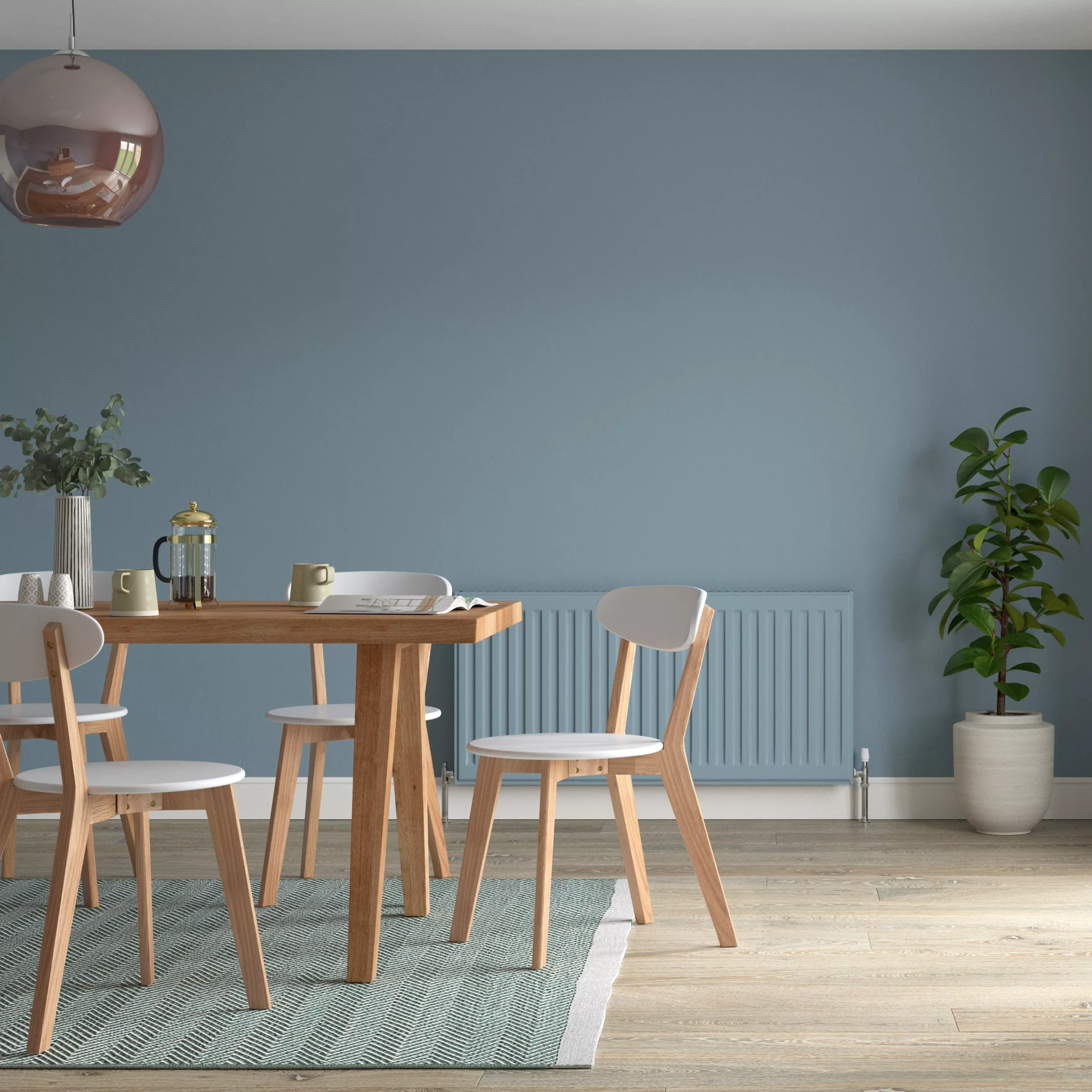 Dulux Easycare Bathroom Denim Drift Soft Sheen Emulsion Paint, 2.5L 5 Dulux Easycare Bathroom Denim Drift Soft Sheen Emulsion Paint, 2.5L - Image 5