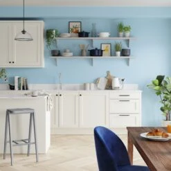 Dulux Easycare Bathroom First Dawn Soft Sheen Emulsion Paint, 2.5L -Dulux dulux easycare bathroom first dawn soft sheen emulsion paint 2 5l5010212633298 05i bq