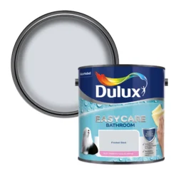 Dulux Easycare Bathroom Frosted Steel Soft Sheen Emulsion Paint, 2.5L