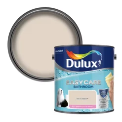 Dulux Easycare Bathroom Natural Hessian Soft Sheen Emulsion Paint, 2.5L