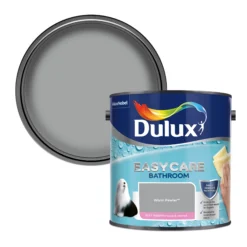 Dulux Easycare Bathroom Warm Pewter Soft Sheen Emulsion Paint, 2.5L