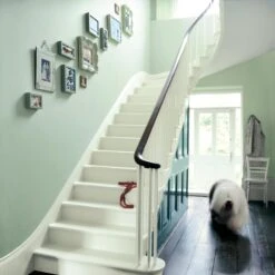 Dulux Easycare Bathroom Willow Tree Soft Sheen Emulsion Paint, 2.5L -Dulux dulux easycare bathroom willow tree soft sheen emulsion paint 2 5l5010212573464 01i bq