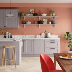 Dulux Easycare Copper Blush Matt Emulsion Paint, 2.5L -Dulux dulux easycare copper blush matt emulsion paint 2 5l5010212640265 05i bq