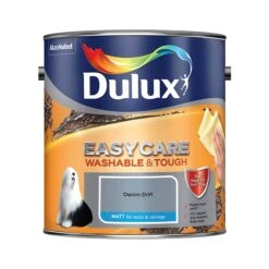 Dulux Easycare Denim Drift Matt Emulsion Paint, 2.5L -Dulux dulux easycare denim drift matt emulsion paint 2 5l5010212624234 08c bq