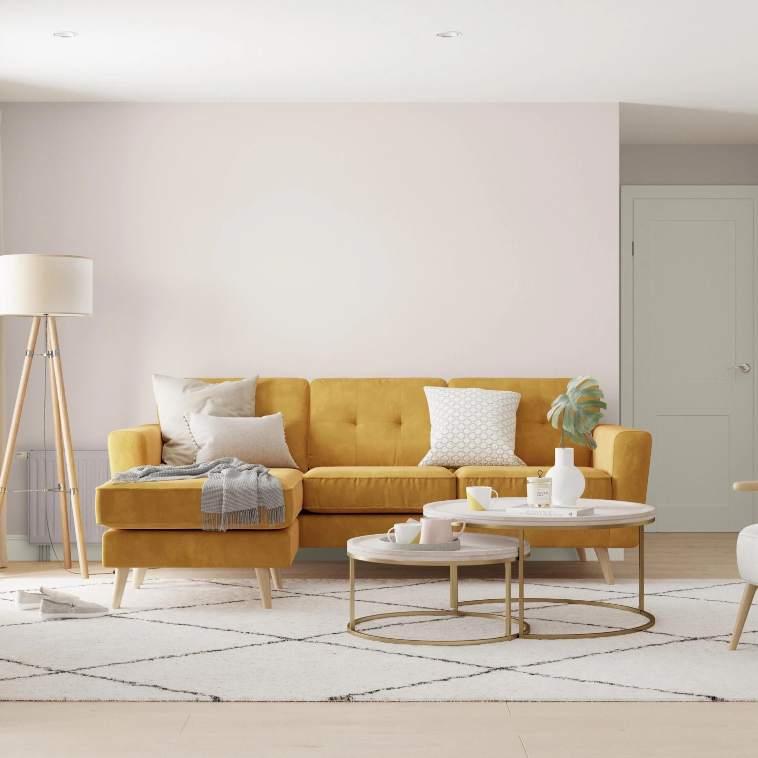 Dulux Easycare Gentle Fawn Matt Emulsion Paint, 2.5L 5 Dulux Easycare Gentle Fawn Matt Emulsion Paint, 2.5L - Image 5