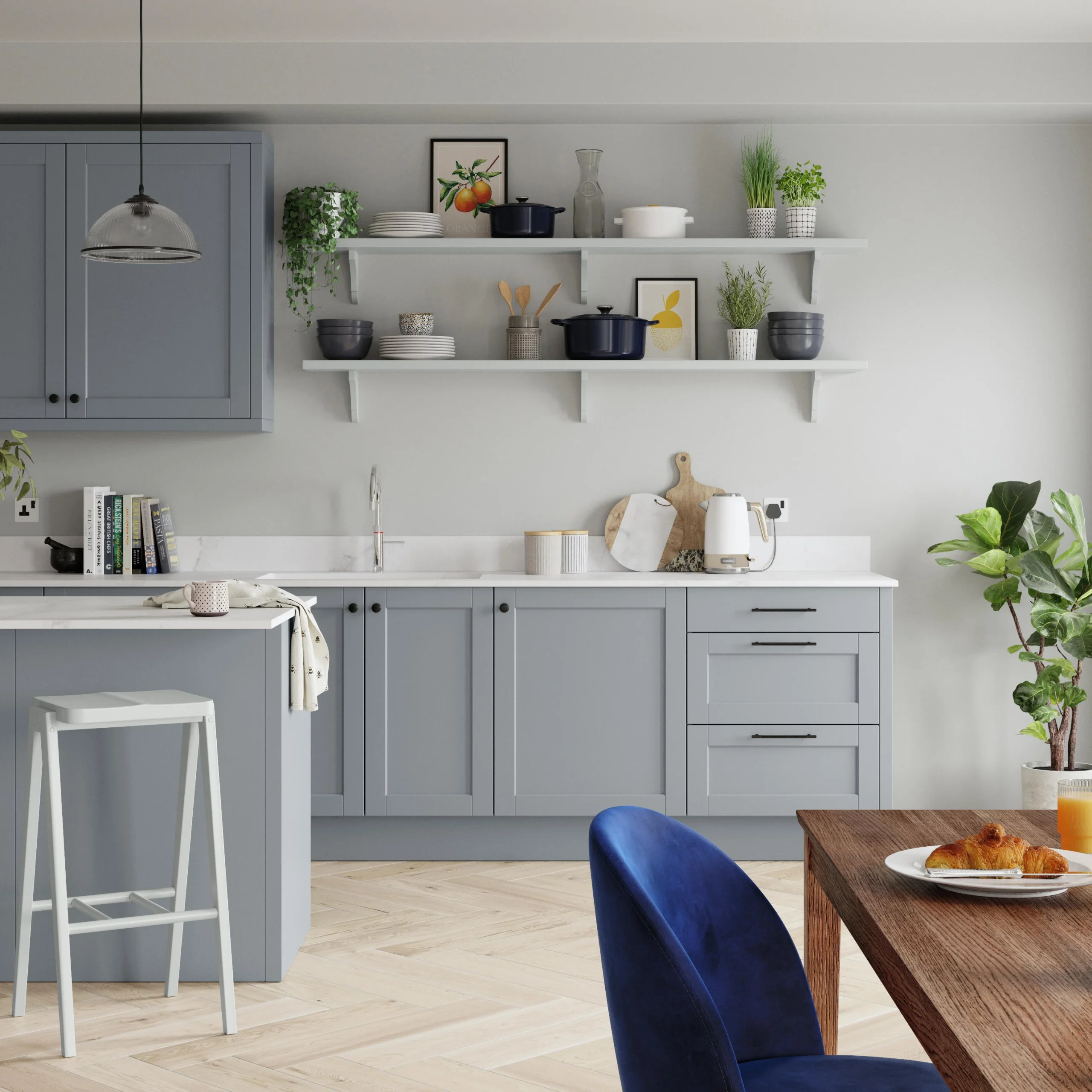 Dulux Easycare Goose Down Matt Emulsion Paint, 2.5L 5 Dulux Easycare Goose Down Matt Emulsion Paint, 2.5L - Image 5