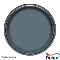 Dulux Easycare Kitchen Faded Indigo Matt Wall Paint, 2.5L -Dulux dulux easycare kitchen faded indigo matt wall paint 2 5l5010212668320 12c bq