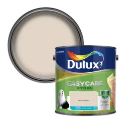 Dulux Easycare Kitchen Natural Hessian Matt Emulsion Paint, 2.5L