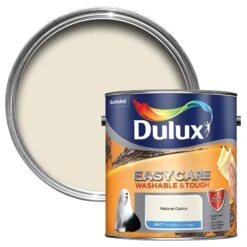 Dulux Easycare Natural Calico Matt Emulsion Paint, 2.5L
