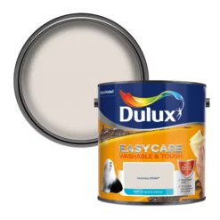 Dulux Easycare Nutmeg White Matt Emulsion Paint, 2.5L