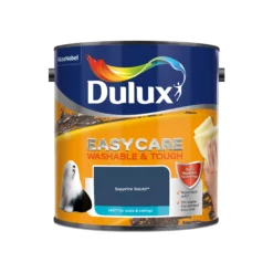 Dulux Easycare Sapphire Salute Matt Emulsion Paint, 2.5L -Dulux dulux easycare sapphire salute matt emulsion paint 2 5l5010212624036 08c bq