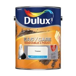 Dulux Easycare Timeless Matt Emulsion Paint, 5L -Dulux dulux easycare timeless matt emulsion paint 5l5010212624319 08c bq