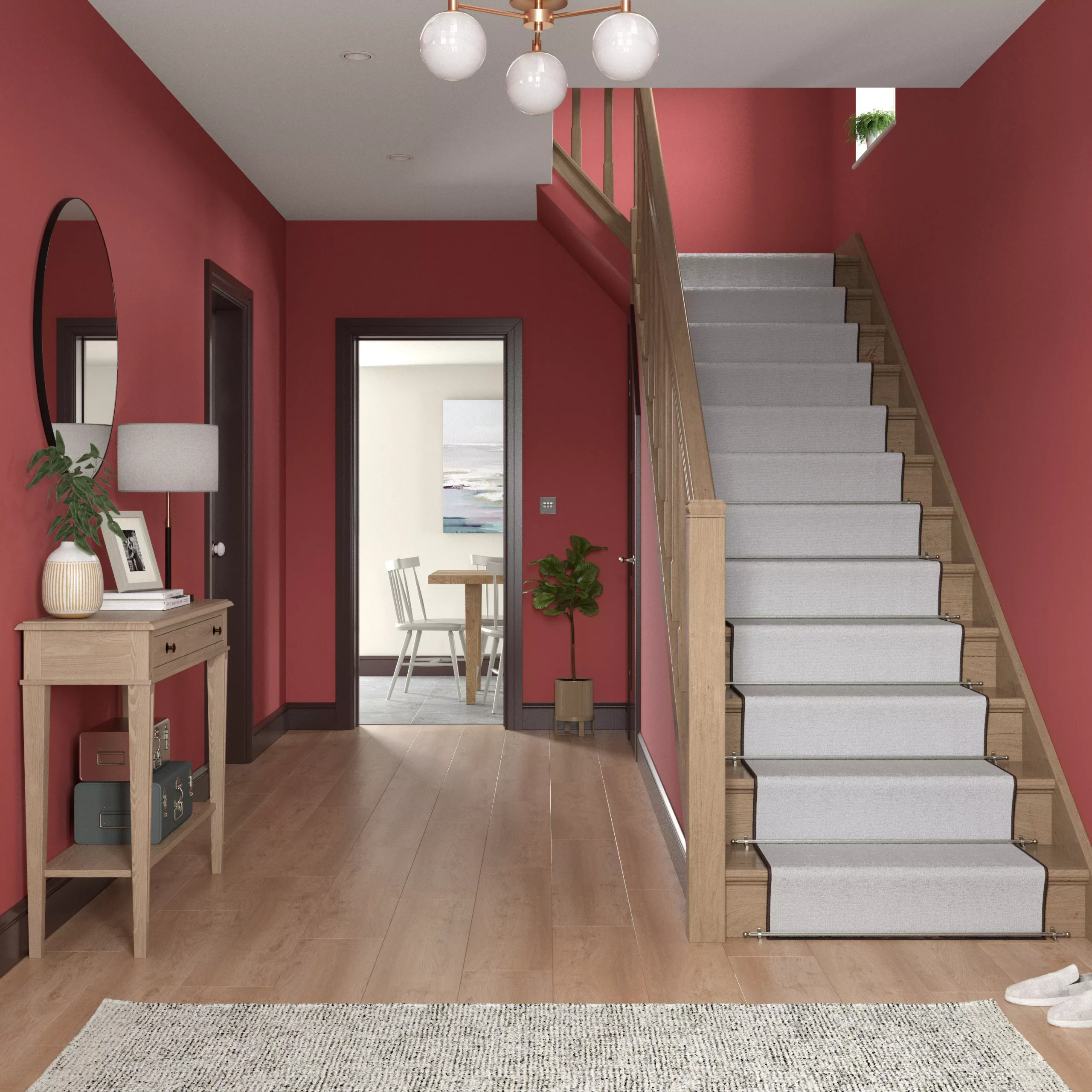 Dulux Easycare Washable & Tough Auburn Embers Matt Wall Paint, 2.5L 5 Dulux Easycare Washable & Tough Auburn Embers Matt Wall Paint, 2.5L - Image 5