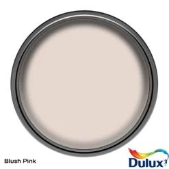 Dulux Easycare Washable & Tough Blush Pink Matt Wall Paint, 5L -Dulux dulux easycare washable tough blush pink matt wall paint 5l5010212659434 12c bq