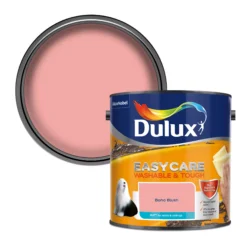 Dulux Easycare Washable & Tough Boho Blush Matt Wall Paint, 2.5L