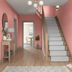 Dulux Easycare Washable & Tough Boho Blush Matt Wall Paint, 2.5L -Dulux dulux easycare washable tough boho blush matt wall paint 2 5l5010212658574 03i bq