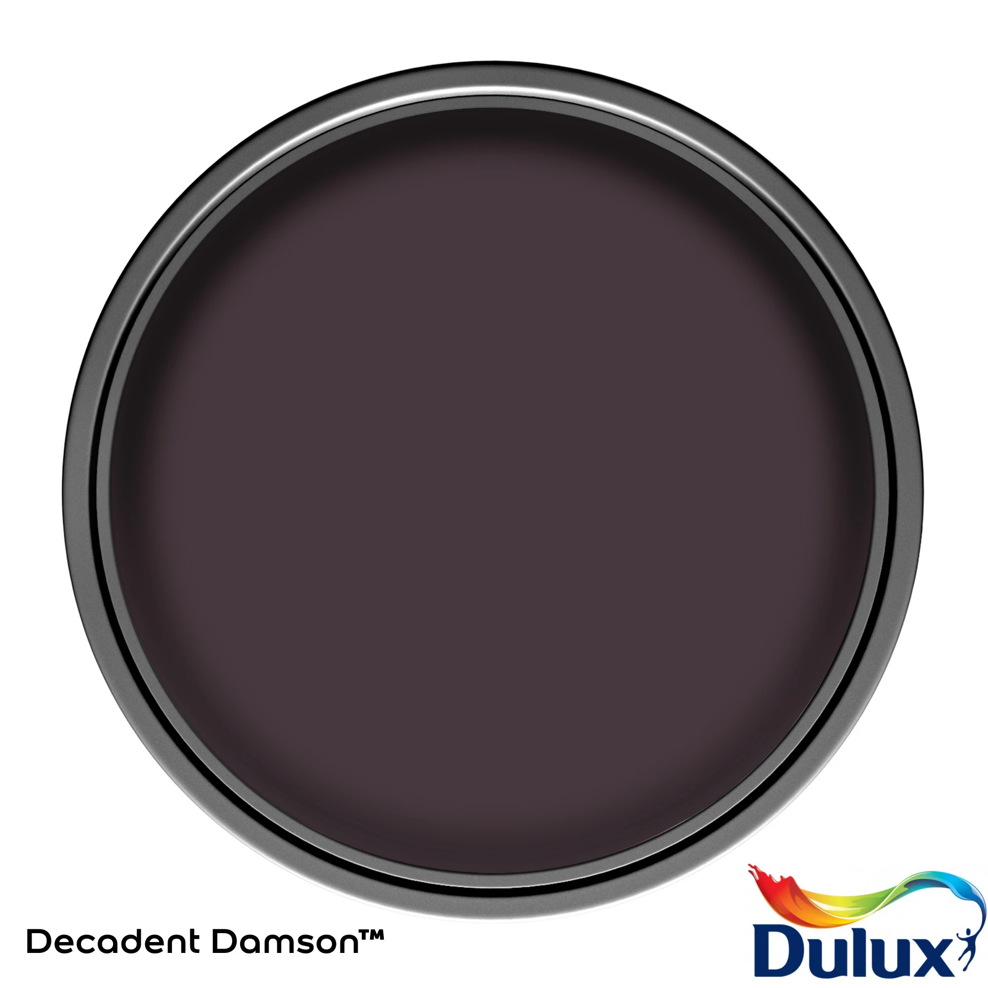 Dulux Easycare Washable & Tough Decadent Damson Matt Wall Paint, 2.5L 3 Dulux Easycare Washable & Tough Decadent Damson Matt Wall Paint, 2.5L - Image 3