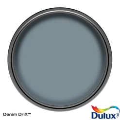 Dulux Easycare Washable & Tough Denim Drift Matt Wall Paint, 5L -Dulux dulux easycare washable tough denim drift matt wall paint 5l5010212659441 12c bq
