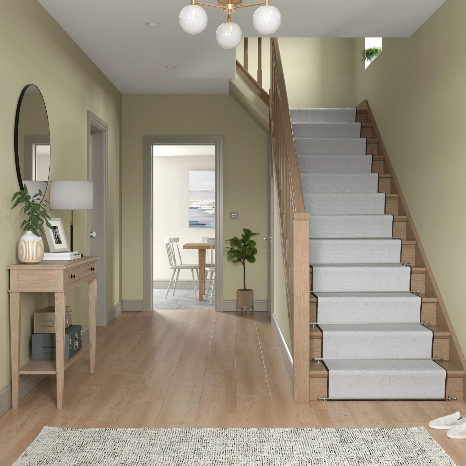 Dulux Easycare Washable & Tough Fresh Artichoke Matt Wall Paint, 2.5L 6 Dulux Easycare Washable & Tough Fresh Artichoke Matt Wall Paint, 2.5L - Image 6