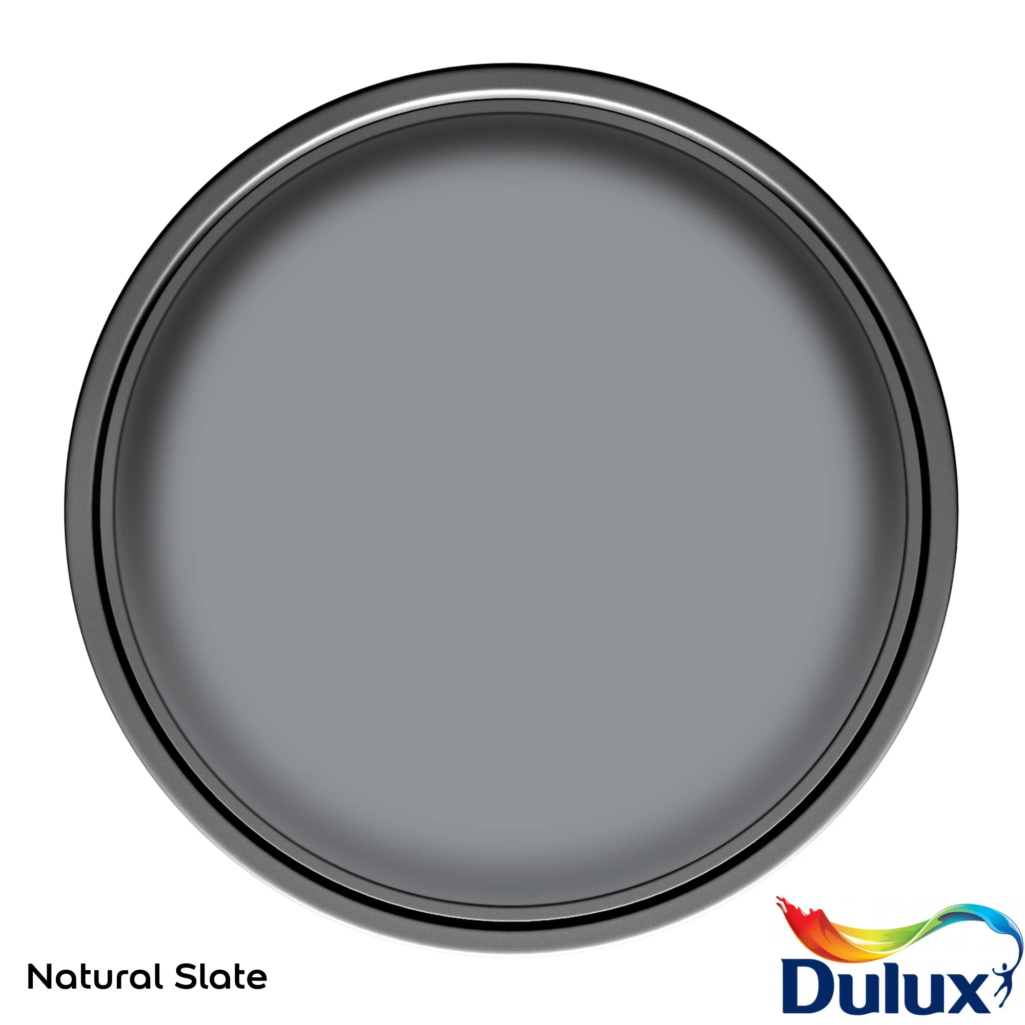Dulux Easycare Washable & Tough Natural Slate Matt Wall Paint, 5L 3 Dulux Easycare Washable & Tough Natural Slate Matt Wall Paint, 5L - Image 3
