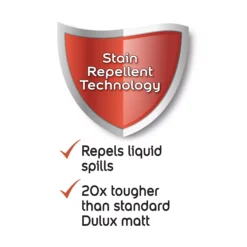 Dulux Easycare Washable & Tough Pressed Petal Matt Wall Paint, 2.5L -Dulux dulux easycare washable tough pressed petal matt wall paint 2 5l5010212658581 01t bq