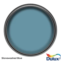 Dulux Easycare Washable & Tough Stonewashed Blue Matt Wall Paint, 2.5L -Dulux dulux easycare washable tough stonewashed blue matt wall paint 2 5l5010212658611 12c bq