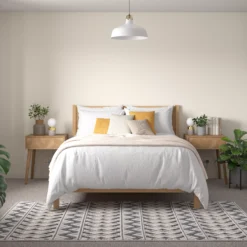 Dulux Natural Hints Almond White Matt Emulsion Paint, 2.5L -Dulux dulux natural hints almond white matt emulsion paint 2 5l5010212404645 02i bq