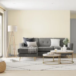 Dulux Natural Hints Daffodil White Silk Emulsion Paint, 2.5L -Dulux dulux natural hints daffodil white silk emulsion paint 2 5l5010212436110 01i bq