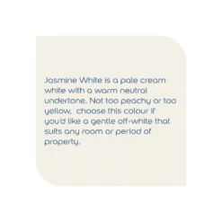 Dulux Natural Hints Jasmine White Matt Emulsion Paint, 2.5L -Dulux dulux natural hints jasmine white matt emulsion paint 2 5l5010212449530 36c bq