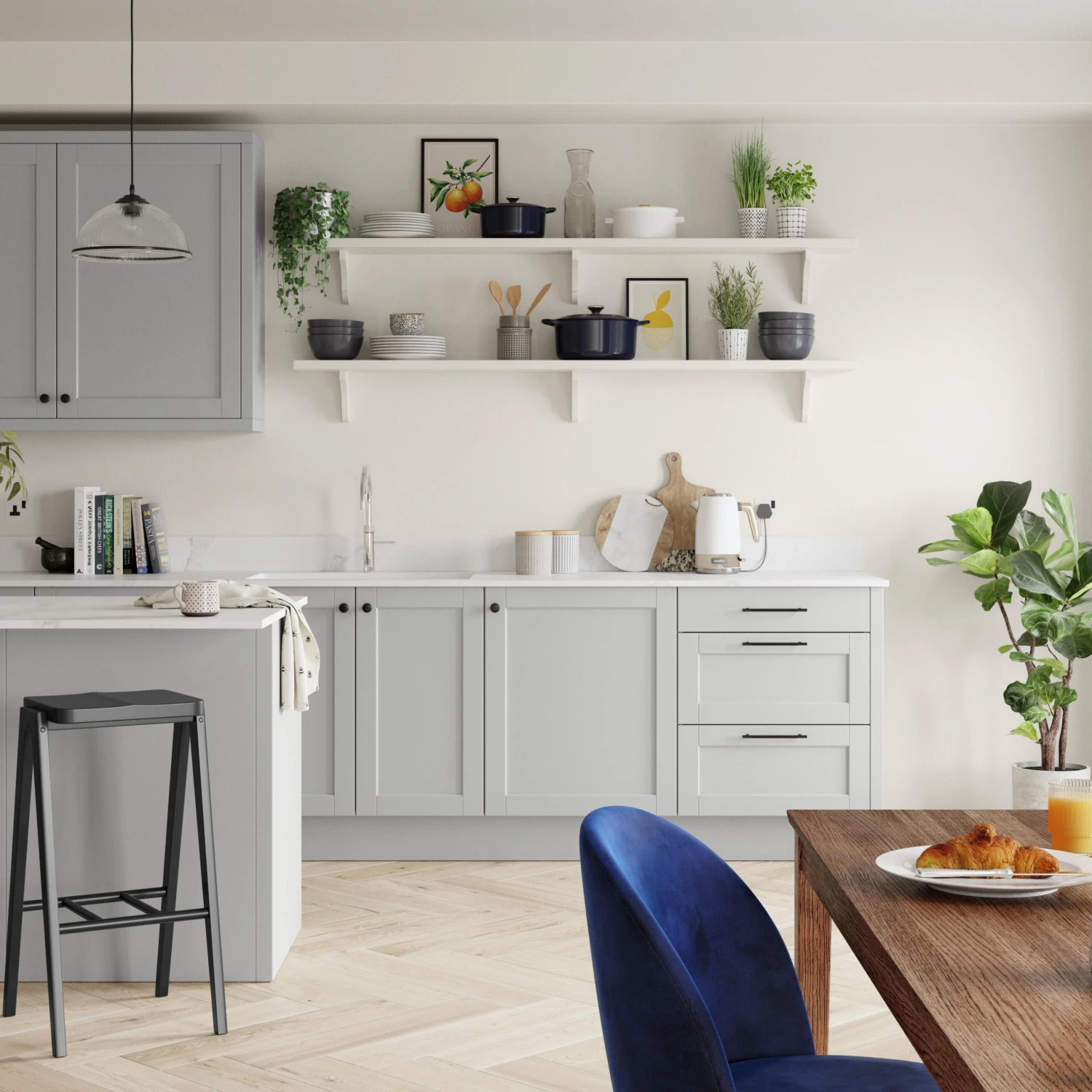 Dulux Non Drip Timeless Gloss Metal & Wood Paint, 750ml 4 Dulux Non Drip Timeless Gloss Metal & Wood Paint, 750ml - Image 4