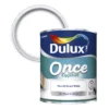 Dulux Once Pure Brilliant White Eggshell Metal & Wood Paint, 750ml