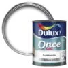 Dulux Once Pure Brilliant White Gloss Metal & Wood Paint, 750ml