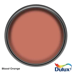 Dulux One Coat Blood Orange Matt Emulsion Paint, 1.25L -Dulux dulux one coat blood orange matt emulsion paint 1 25l5010212659731 21c