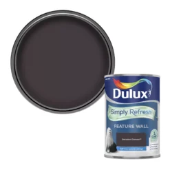 Dulux One Coat Decadent Damson Matt Emulsion Paint, 1.25L