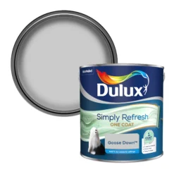 Dulux One Coat Goose Down Matt Emulsion Paint, 2.5L