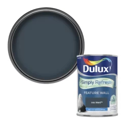 Dulux One Coat Ink Well Matt Emulsion Paint, 1.25L