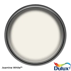 Dulux One Coat Jasmine White Matt Emulsion Paint, 2.5L -Dulux dulux one coat jasmine white matt emulsion paint 2 5l5010212656204 21c