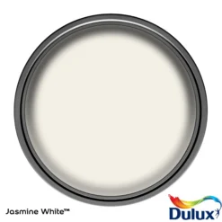 Dulux One Coat Jasmine White Matt Emulsion Paint, 5L -Dulux dulux one coat jasmine white matt emulsion paint 5l5010212656525 21c