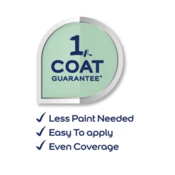 Dulux One Coat Proud Peacock Matt Emulsion Paint, 1.25L -Dulux dulux one coat proud peacock matt emulsion paint 1 25l5010212659793 01t