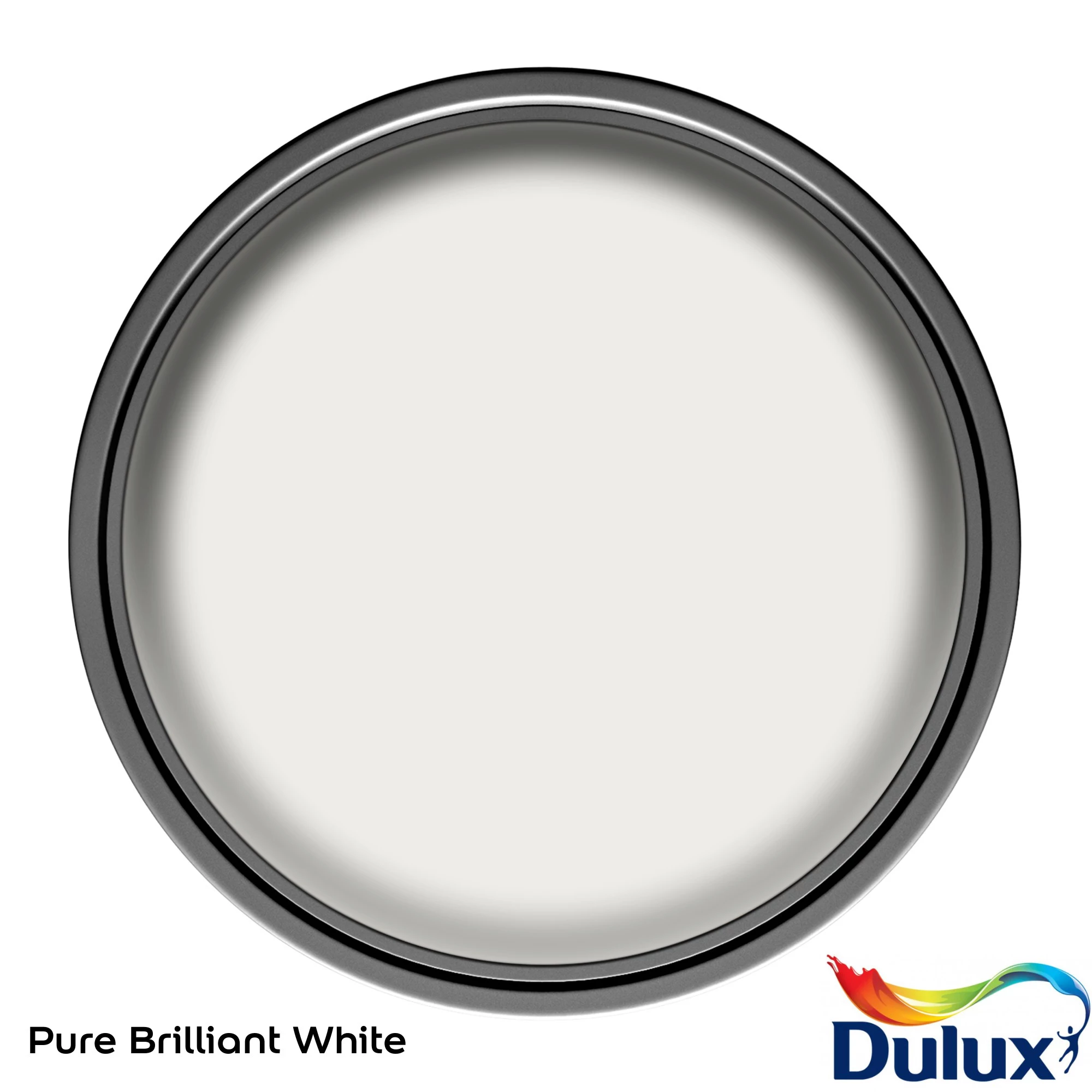 Dulux One Coat Pure Brilliant White Matt Emulsion Paint, 10L 3 Dulux One Coat Pure Brilliant White Matt Emulsion Paint, 10L - Image 3