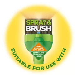 Dulux One Coat Sprayable Black Matt Fencing, Sheds & Trellis Treatment, 5L -Dulux dulux one coat sprayable black matt fencing sheds trellis treatment 5l5010212650912 01t bq