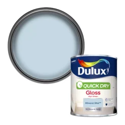 Dulux Quick Dry Mineral Mist Gloss Metal & Wood Paint, 750ml