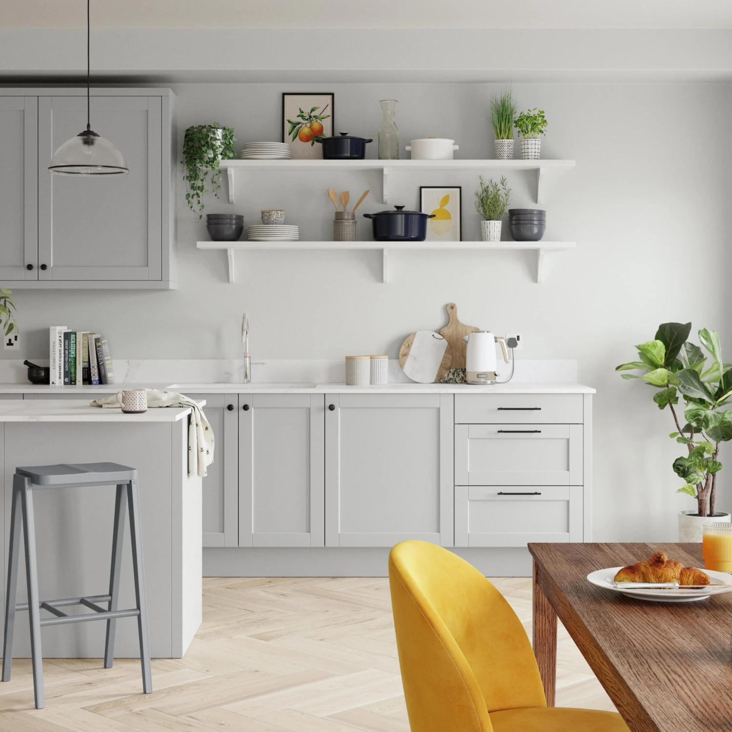 Dulux Quick Dry Polished Pebble Gloss Metal & Wood Paint, 750ml 4 Dulux Quick Dry Polished Pebble Gloss Metal & Wood Paint, 750ml - Image 4