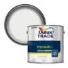Dulux Trade Diamond Pure Brilliant White Eggshell Metal & Wood Paint, 2.5L