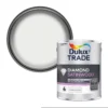 Dulux Trade Diamond Pure Brilliant White Satinwood Metal & Wood Paint, 2.5L