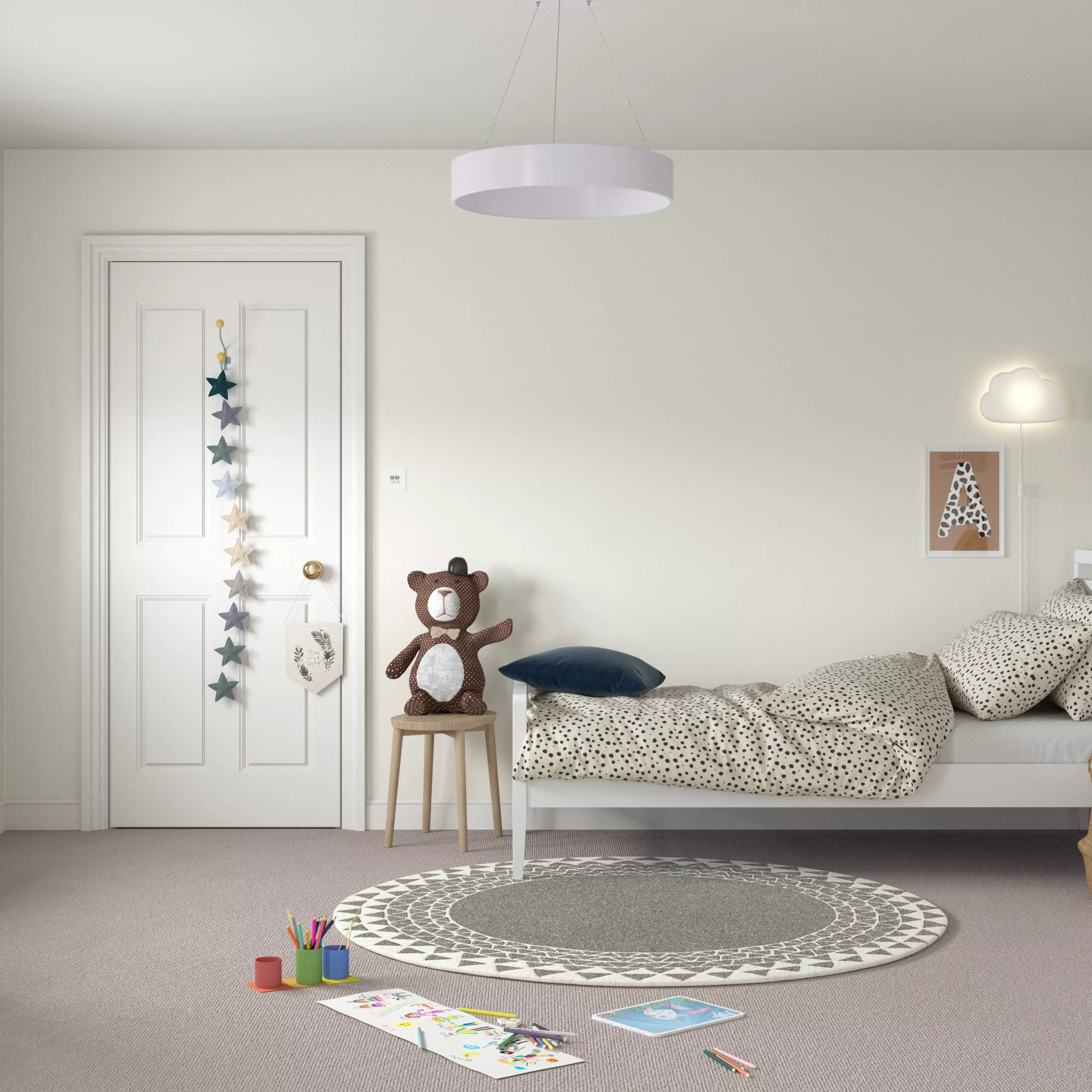 Dulux Trade Jasmine White Vinyl Matt Emulsion Paint, 5L 4 Dulux Trade Jasmine White Vinyl Matt Emulsion Paint, 5L - Image 4