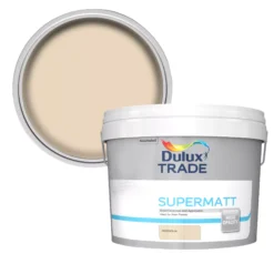 Dulux Trade Magnolia Super Matt Emulsion Paint, 10L