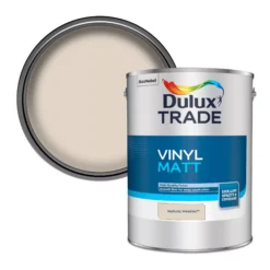 Dulux Trade Natural Hessian Vinyl Matt Emulsion Paint, 5L