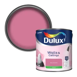 Dulux Walls & Ceilings Berry Smoothie Silk Emulsion Paint, 2.5L