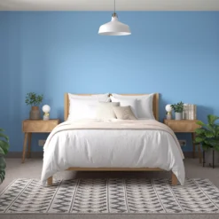 Dulux Walls & Ceilings Blue Babe Silk Emulsion Paint, 2.5L -Dulux dulux walls ceilings blue babe silk emulsion paint 2 5l5010212470053 02i bq